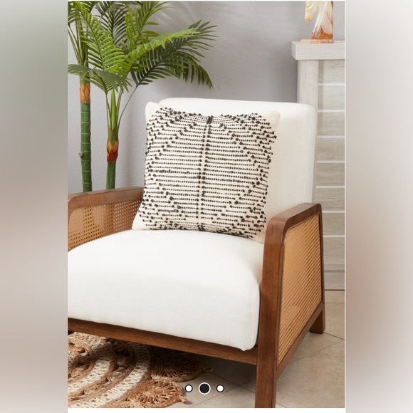 NWT Mckinley Collection Geometric Cotton Blend Throw Pillow from Wayfair - Picture 2 of 8